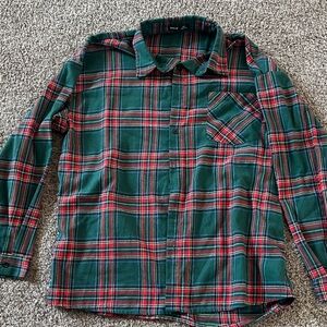 SHEIN Multicolor Plaid Shirt